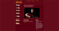 Desktop Screenshot of craigcarothers.com